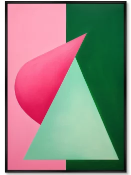 Постер на холсте Geometric watermelon 75X105 CM