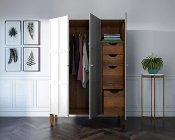 Трёхстворчатый шкаф Andersen 135X55X190 CM