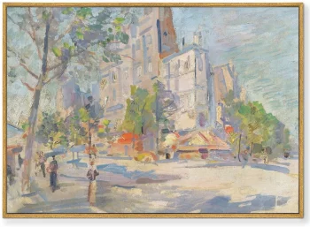 Постер на холсте Paris In Spring 105X75 CM
