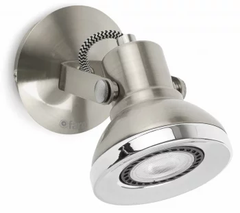 Настенный светильник Ring LED 9X14X10 CM никель