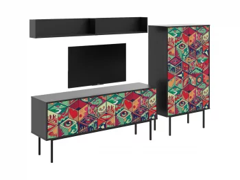 Композиция Boho Color 6 248X40X150 CM