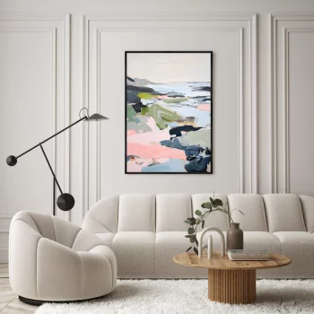 Постер на холсте Sea Bay in Autumn 75X105 CM