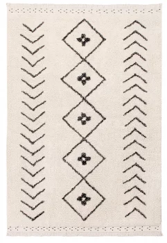 Стираемый хлопковый ковёр Rhombs 120X170 CM