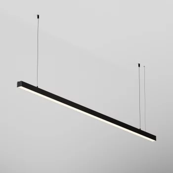 Линейный светильник Подвесной черный 150 см