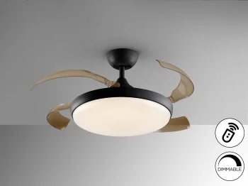 Потолочный вентилятор с подсветкой Venturi 50X50X35 CM