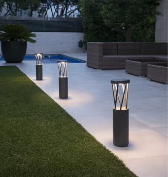 Светильник ландшафтный Twist LED 15X15X50 CM