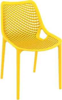 Стул пластиковый Air 50X60X82 CM жёлтый
