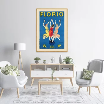 Постер на холсте Florio 75X105 CM