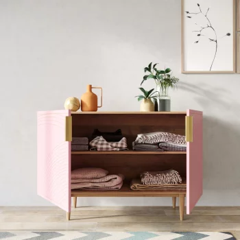 Комод Line 120X50X80 CM pink