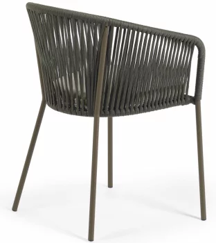 Стул Yanet 56X55X79 CM зелёный