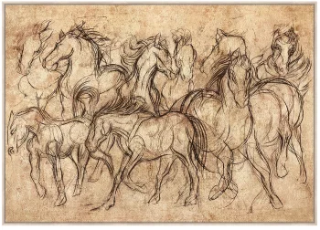 Постер Gallop 140X100 CM