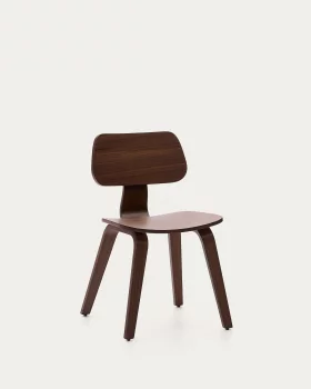 Стул Gena из шпона ореха 48.5X53.5X78 CM