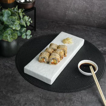 Платформа для закусок White Matt Panasia 30X12X3 CM