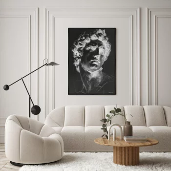 Постер на холсте David 75X105 CM