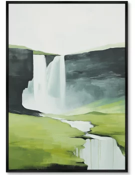 Постер на холсте Landscape Collection Milky Rivers 75X105 CM
