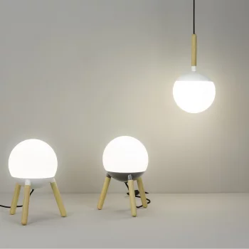 Подвесной светильник Mine 19X19X35 CM белый