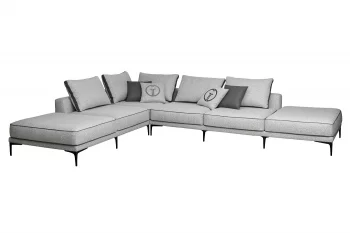 Модульный угловой диван Tesoro 110X380X90 CM
