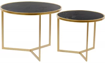 Комплект из двух столиков Jotsana 60X60X46 / 50X50X41 CM