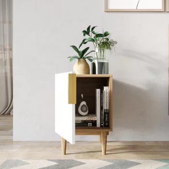 Тумбочка прикроватная Line 40X35X50 CM beige
