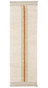 Хлопковая двусторонняя ковровая дорожка Duetto Sage 80X230 CM