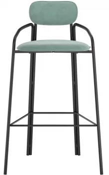 Стул барный Ror 62X51X97 CM светло-бирюзовый