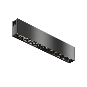 Трековый светильник FLARITY черный 232x24 мм