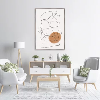 Репродукция на холсте Basketball battle 75X105 CM