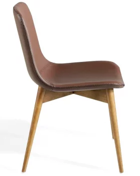 Обеденный стул на каркасе из ореха DC 63X51X87 CM