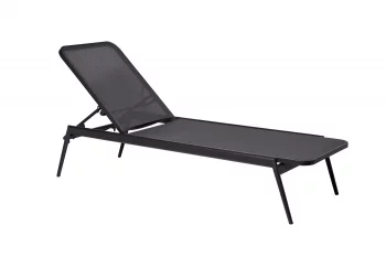 Шезлонг Муза текстиленовый 192X65X35 CM