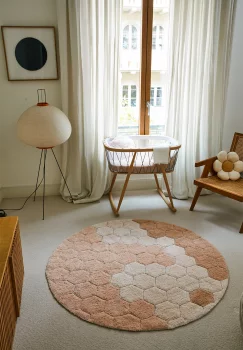 Хлопковый ковёр Honeycomb Ø140 CM