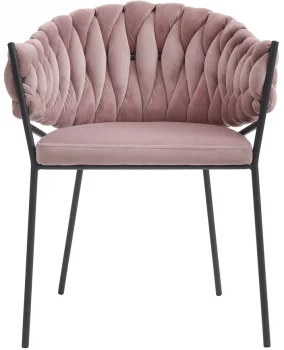 Стул Lind 60X53X77 CM розовый