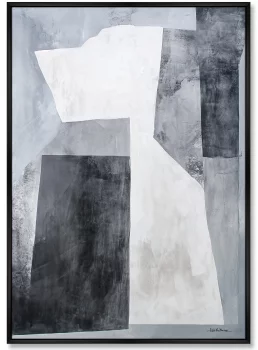 Композиция из двух репродукций картин на холсте Ice Chess 75X105 / 75X105 CM
