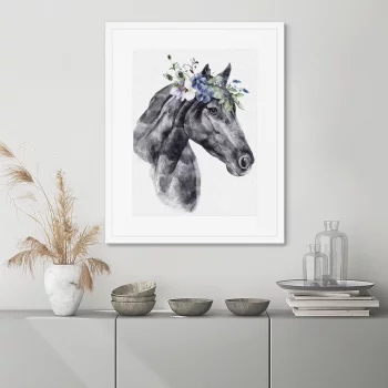 Постер Graceful horse 42X52 CM