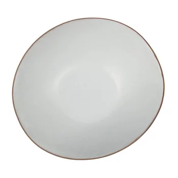 Салатник 600 мл 20,9*18,7 cм h6,5 cм White Matt New Brown Taiga P.L. [3]
