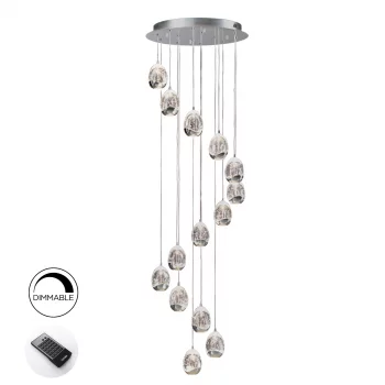 Люстра Rocio LED 14L DIM хром 50X170 CM