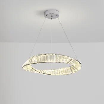 Подвесная люстра Мишель FR5519PL-L50CH 55X120 CM