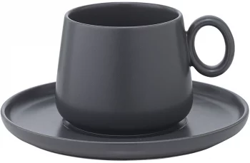 Набор из двух чашек с блюдцами Essential 250 ml