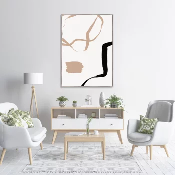 Репродукция на холсте Take off the masks 75X105 CM