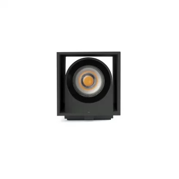 Уличный настенный светильник KOV черный LED 2x6W 3000K 14°/23° 8X8X21.2 CM