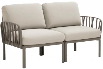 Диван садовый с подушками Komodo 144X78X88 CM