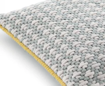 Декоративная подушка Silai Cushion 50X50 CM серо-зелёная