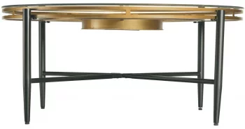 Столик с часами Mayer 107X107X46 CM