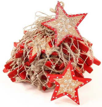Украшения подвесные Christmas Stars 30 шт