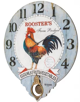 Часы настенные Roosters 58X68 CM