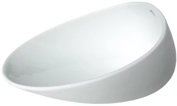 Тарелка фарфоровая Jomon White 18X14X9 CM