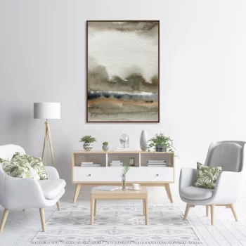Постер на холсте Autumn colors landscape 75X105 CM