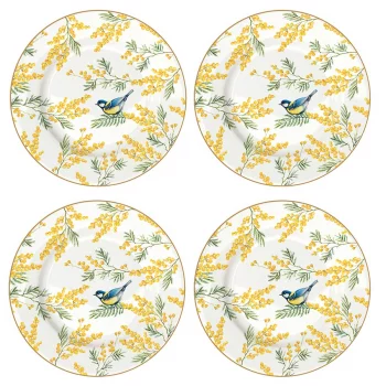Набор десертных тарелок mimosa, 19 см, 4 шт.