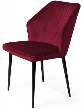 Стул Berg 51X62X84 CM винно-красный