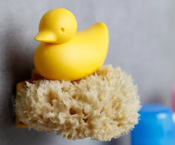 Держатель для губки Duck жёлтый