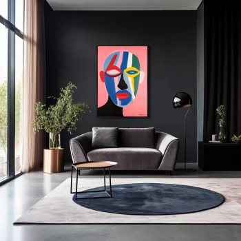 Постер на холсте The Mask Collection The Fans 75X105 CM